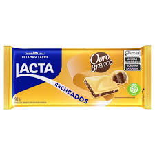  LACTA TABLETE  OURO BRANCO RECHEADO 80GRS